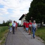 Pilgergruppe: Abgang WindpassingerKapelle