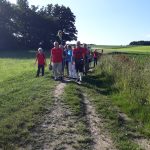Abgang von der Windhager Kapelle in Kitzelbsach