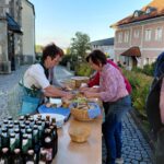 Agape nach der Feldfrüchtemesse